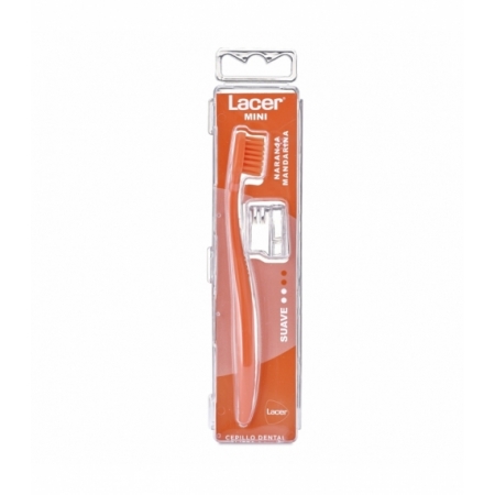 LACER CEPILLO DENTAL ADULTO MINI 1 UNIDAD SUAVE