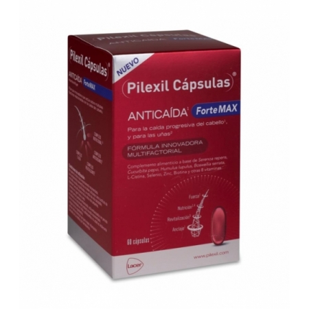 PILEXIL FORTEMAX 60 CAPSULAS ANTICAIDA