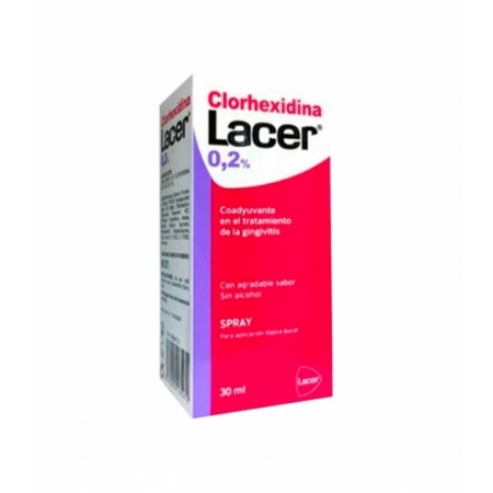 LACER COLUTORIO CLORHEXIDINA 0.2% 1 SPRAY 30 ML