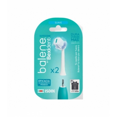 BALENE BY BEXIDENT DUOTECH SONIC  2 CABEZALES RECAMBIO DUREZA SUAVE