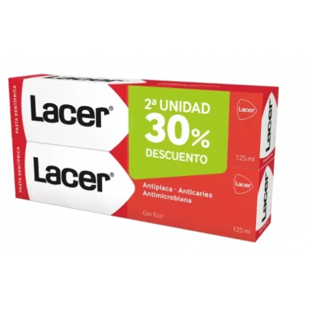 LACER DUPLO DENTIFRICO 2 X 125 ML