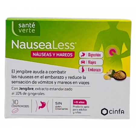 NAUSEALESS NAUSEAS Y MAREOS 30 COMPRIMIDOS