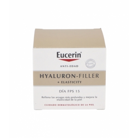 EUCERIN HYALURON-FILLER + ELASTICITY CREMA DE DIA FPS 15 50 ML