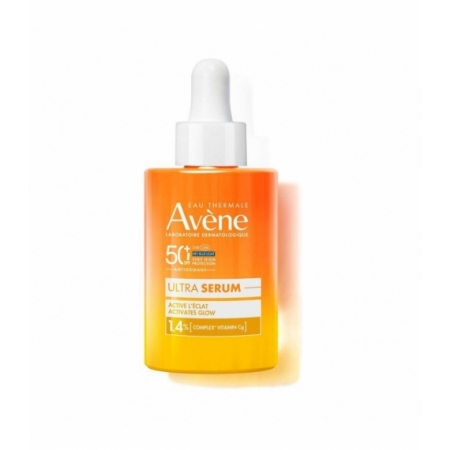 AVENE ULTRA SERUM SPF50+ PROTECCION CELULAR ACTIVA LA LUMINOSIDAD 30 ML
