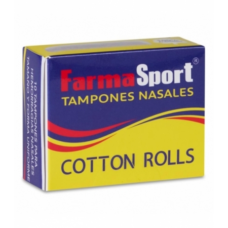 FARMASPORT TAPONES NASALES 10 UNIDADES