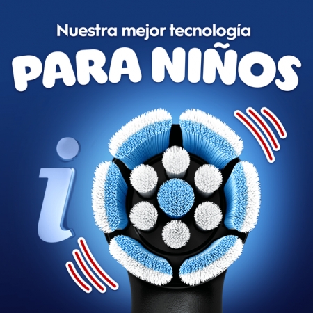 ORAL-B IO2 KIDS (+6 AÑOS) SPIDERMAN CEPILLO DENTAL ELECTRICO 1 UNIDAD