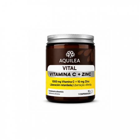 AQUILEA VITAL VITAMINA C + ZINC 90 COMPRIMIDOS