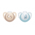 NUK CHUPETE SILICONA FIRST CHOICE 0 - 6 MESES 2 UNIDADES SURTIDO