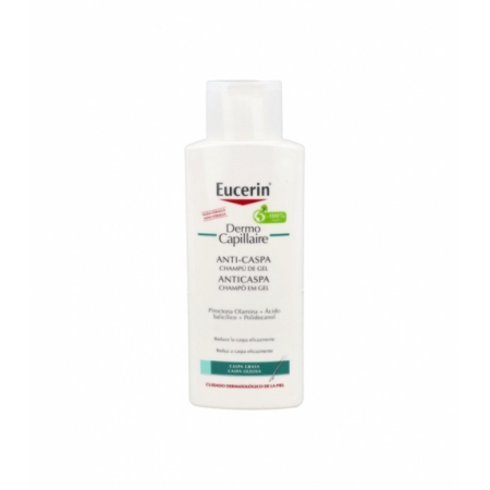 EUCERIN DERMOCAPILLAIRE CHAMPU ANTICASPA GRASA 250 ML