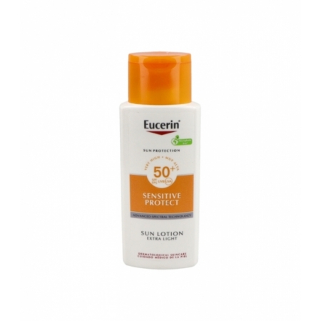 EUCERIN SUN PROTECTION 50+ LOCION EXTRA LIGHT SENSITIVE PROTECT 150 ML
