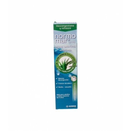 NORMOMAR SPRAY NASAL DESCONGESTIVO 1 SPRAY 120 ML ALOE VERA EUCALIPTO