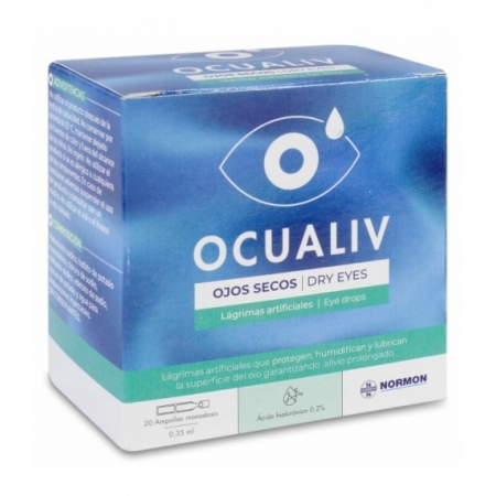 OCUALIV OJOS SECOS 20 MONODOSIS 0,35 ML