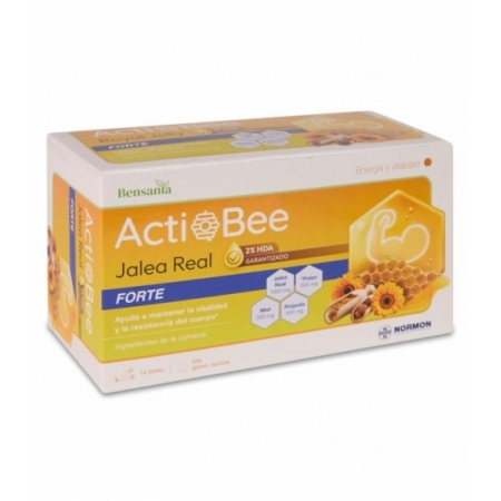 ACTIBEE JALEA REAL FORTE 14 STICKS 9,5 ML