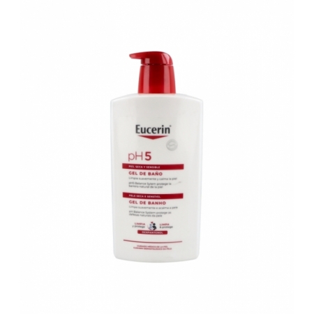 EUCERIN PIEL SENSIBLE PH-5 GEL DE BAÑO  1 L