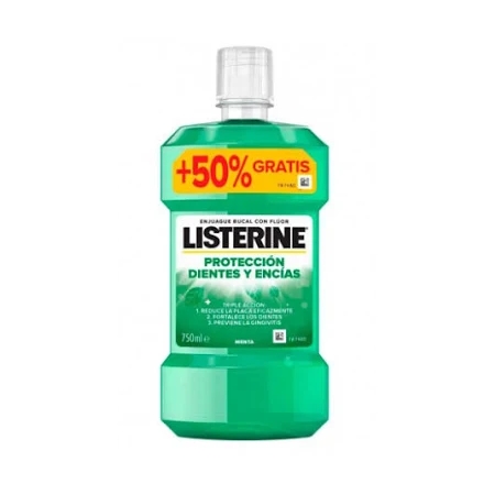 LISTERINE PROTECCION DIENTES Y ENCIAS 750 ML PACK AHORRO