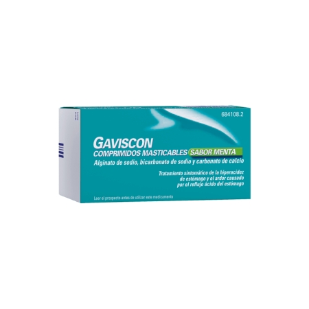 GAVISCON 24 COMPRIMIDOS MASTICABLES (SABOR MENTA)