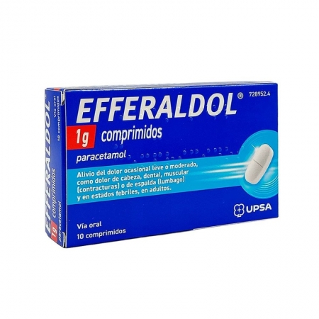 EFFERALDOL 1 G 10 COMPRIMIDOS (BLISTER)