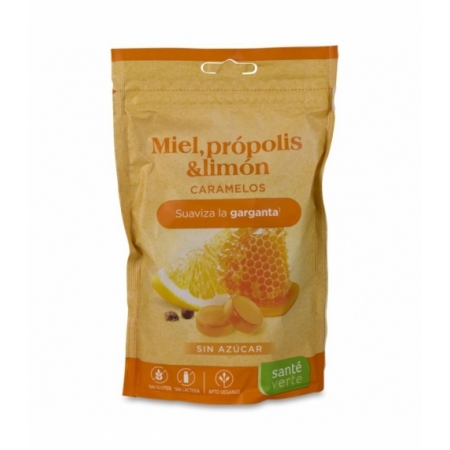 SV CARAMELOS MIEL Y LIMON CON PROPOLIS BOLSA 60 G