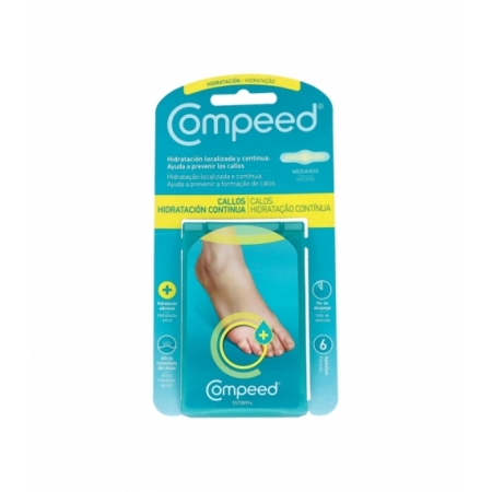COMPEED CALLOS HIDRATACION CONTINUA 6 UNIDADES