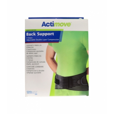 ACTIMOVE FAJA SACROLUMBAR FERULAS SEMIRRIGIDAS TALLA S