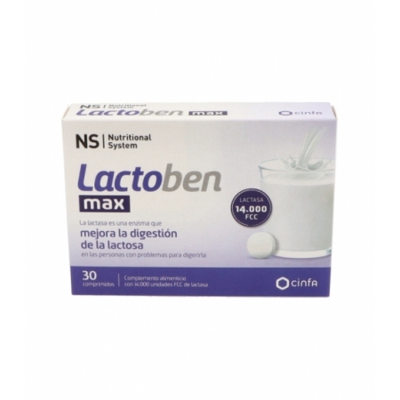 NS LACTOBEN MAX 30 COMPRIMIDOS