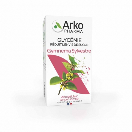 ARKOCAPSULAS GLUCEMIA GIMMEMA SILVESTRE 45 CAPSULAS