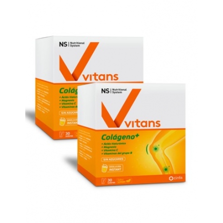 NS VITANS COLAGENO+ LIMON PACK AHORRO 2X30 SOBRES