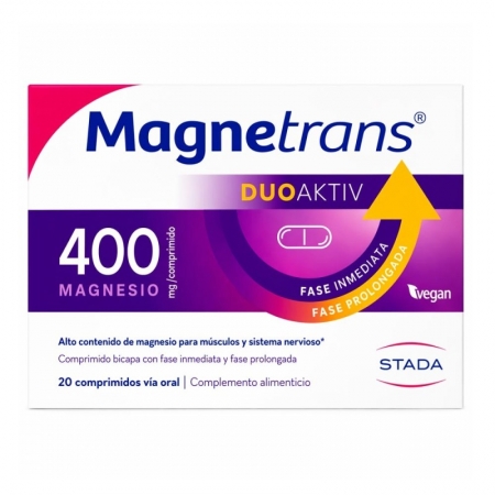 MAGNETRANS DUOAKTIV 400MG 20 COMPRIMIDOS