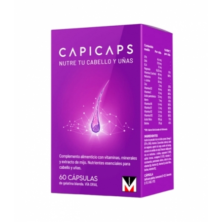 CAPICAPS CABELLO Y UÑAS 60 CAPSULAS