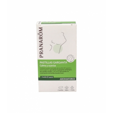 AROMAFORCE PASTILLAS GARGANTA  21 PASTILLAS PRANAROM