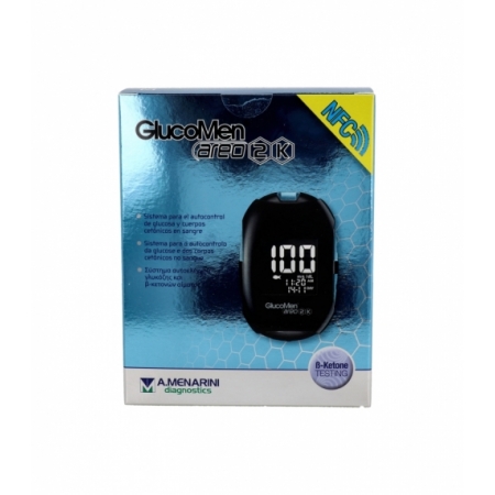 GLUCOMEN AREO 2K MEDIDOR DE GLUCOSA Y CUERPOS CETONICOS