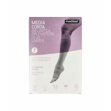 MEDILAST MEDIA CORTA SIN PUNTERA COMP FUERTE T- G