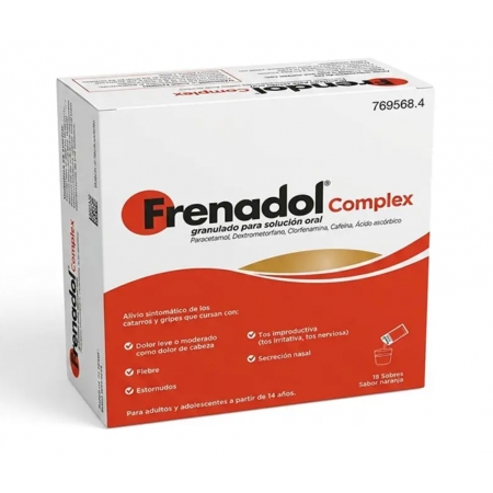 FRENADOL COMPLEX 18 SOBRES GRANULADO PARA SOLUCION ORAL