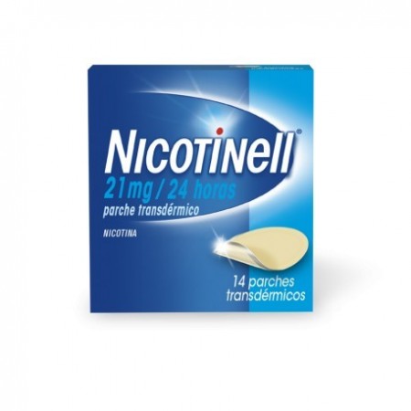 NICOTINELL 21 MG/24 H 14 PARCHES TRANSDERMICOS