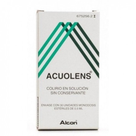 ACUOLENS 3/5.5 MG/ML COLIRIO 30 MONODOSIS SOLUCION