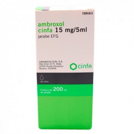 AMBROXOL CINFA EFG 3 MG/ML JARABE 200 ML (FRASCO PET)