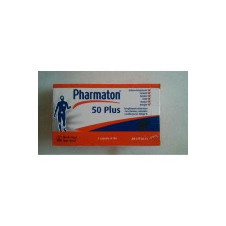 PHARMATON 50 PLUS 30 CAPSULAS