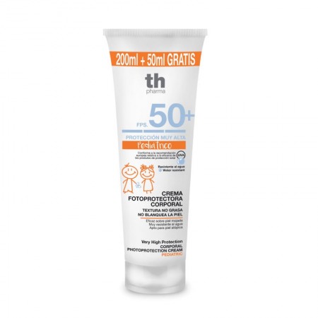 TH FOTOPROTECTOR PEDIATRICO SPRAY TRANSPARENTE FPS50+ 250 ML