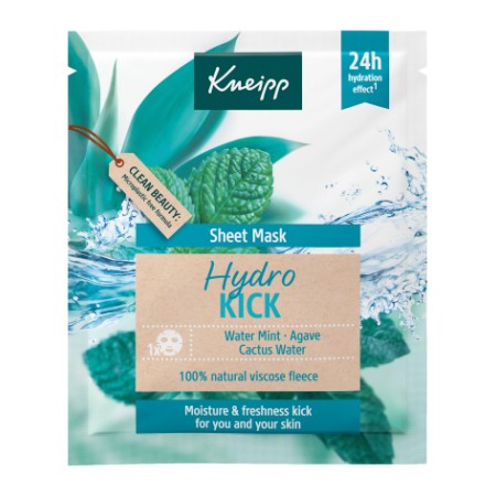 KNEIPP SHEET MASK HYDRO KICK 1 U -BAJA-