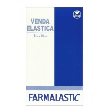 FARMALASTIC VENDA ELASTICA 5 M X 10 CM