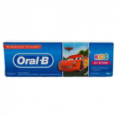 ORAL-B KIDS (3-5) PASTA DENTAL FROZEN/CARS 75 ML
