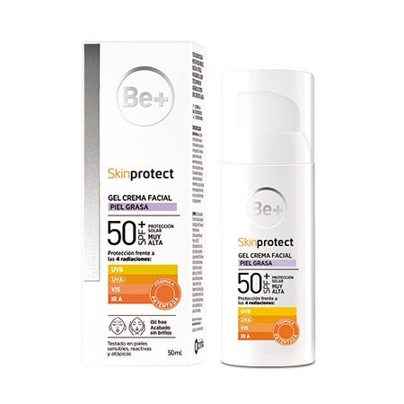 BE+ SKINPROTECT PIEL ACNEICA SPF50+ 50 ML