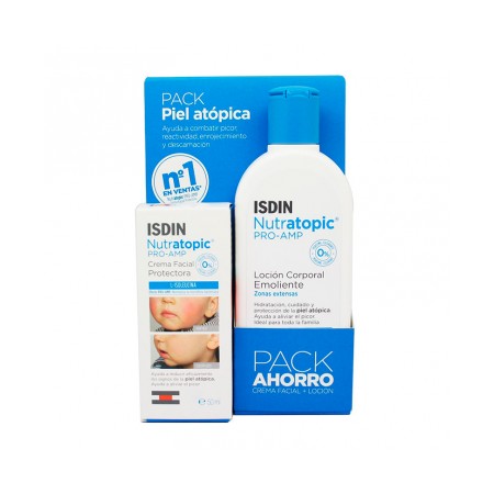 ISDIN NUTRATOPIC PACK FACIAL 50 ML + LOCION 200ML