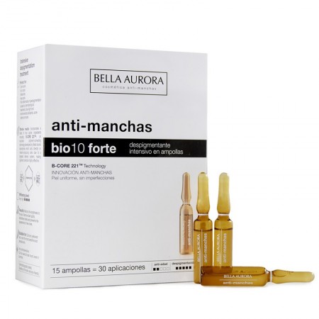BELLA AURORA BIO10 FORTE 15 AMPOLLAS DESPIGMENTANTE 2 ML -BAJA-