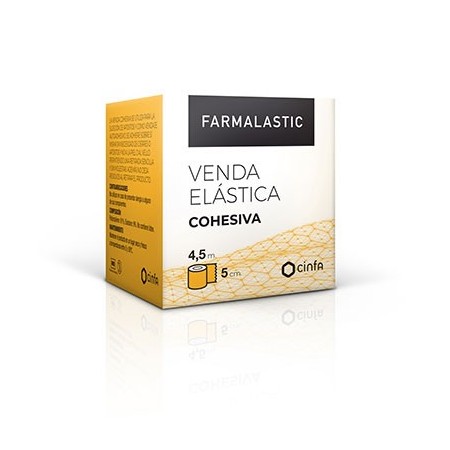 FARMALASTIC VENDA ELASTICA COHESIVA  BLANCA 5 CM X 4.5 M