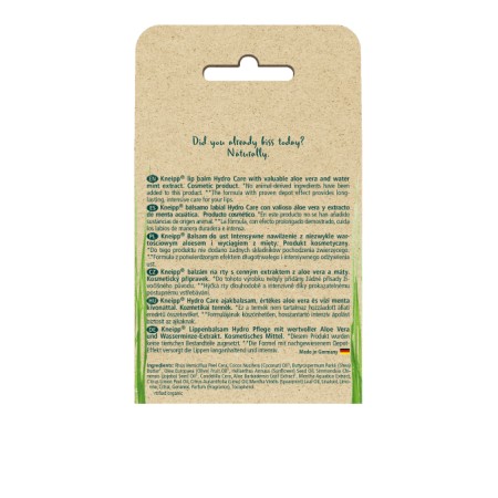 KNEIPP BALSAMO LABIAL HYDROCARE WATER MINT ALOE VERA 4,7 G