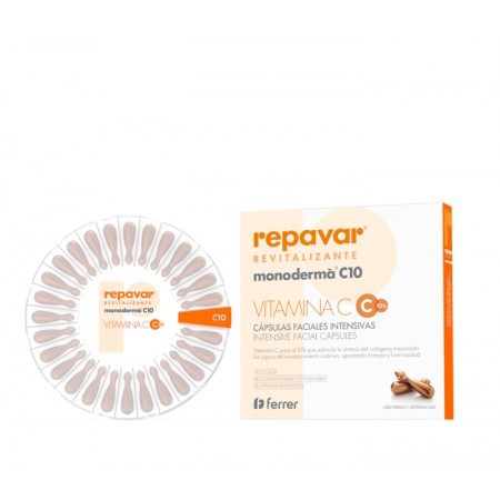 REPAVAR REVITALIZANTE MONODERMA VITAMINA C 28 CAPSULAS