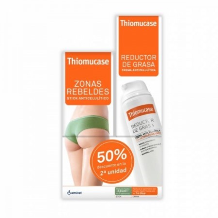 THIOMUCASE KIT ANTICELULÍTICO STICK 75 ML + CREMA  200 ML -BAJA-