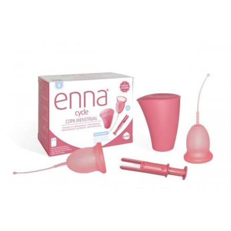 ENNA CYCLE COPA MENSTRUAL T- M CON APLICADOR -BAJA-