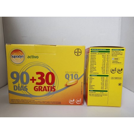 SUPRADYN ENERGY 90+30 COMPRIMIDOS